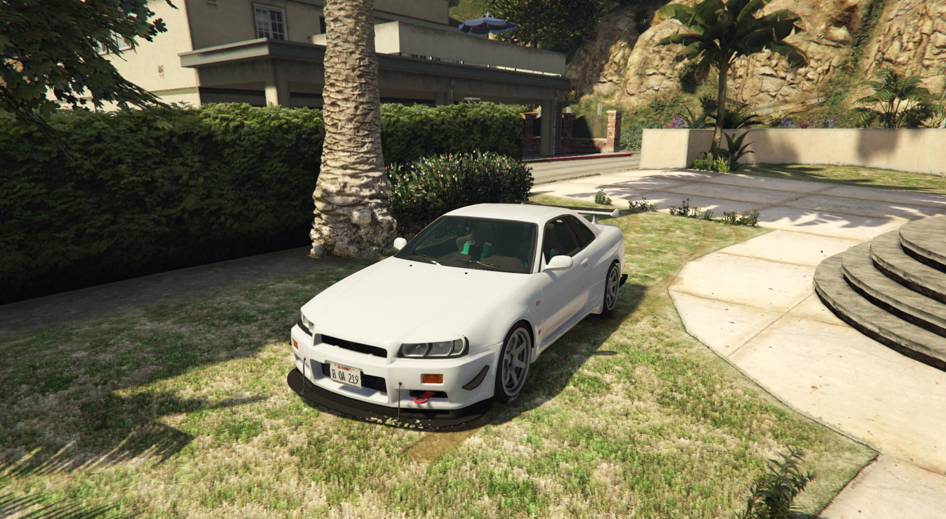 2002 Nissan Skyline R34 Gta5 5407